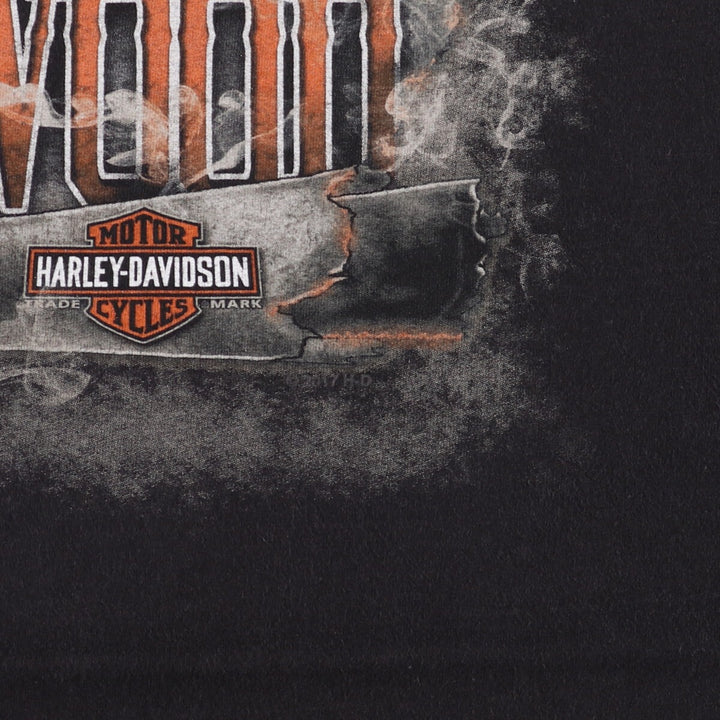 Harley-Davidson Motorcycle Bike T-shirt Men's XXL equivalent / eaa490717