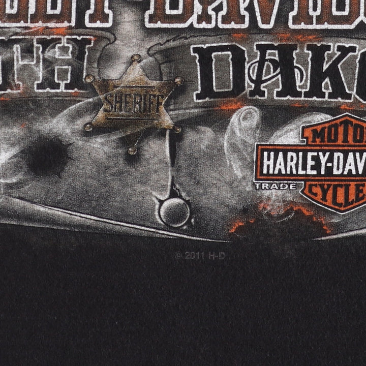 Harley-Davidson Motorcycle Bike T-shirt Men's XXL equivalent / eaa490717