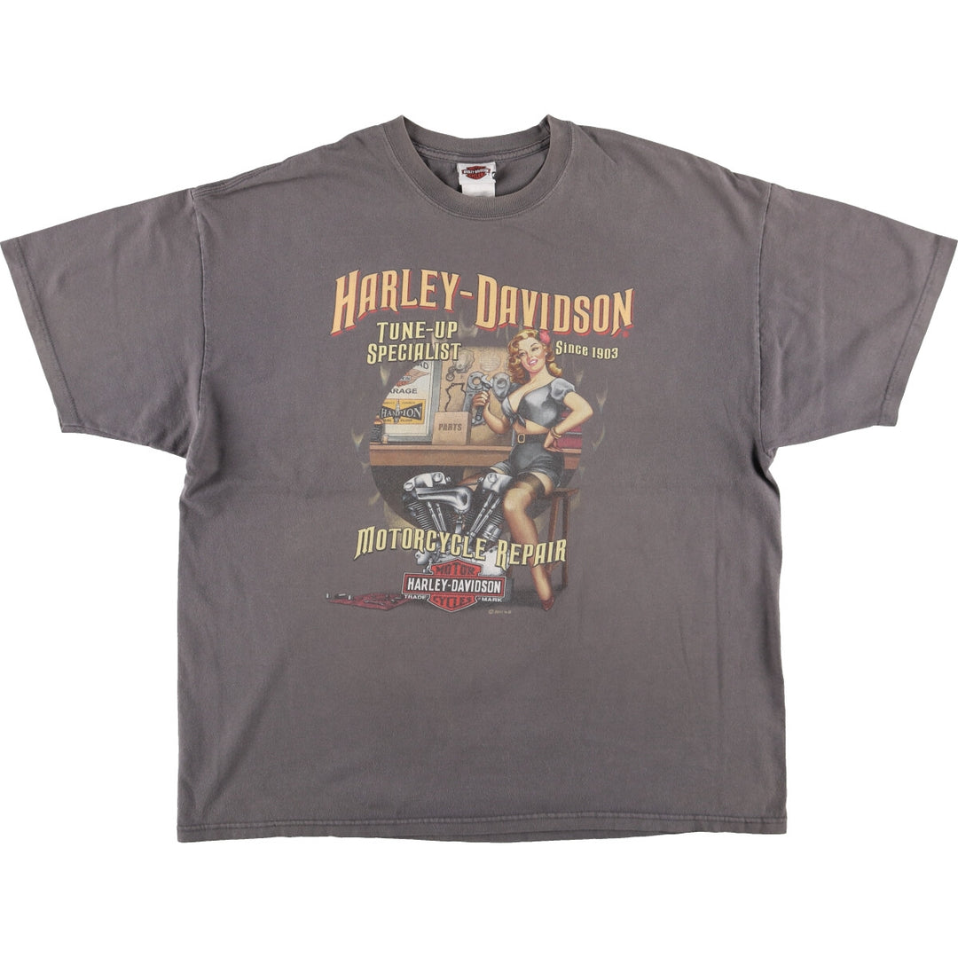 Harley-Davidson Hanes Motorcycle Bike T-shirt Men's XXL / eaa490718