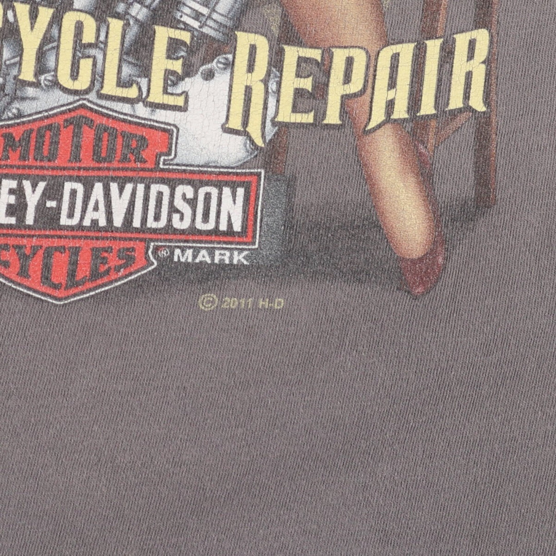 Harley-Davidson Hanes Motorcycle Bike T-shirt Men's XXL / eaa490718