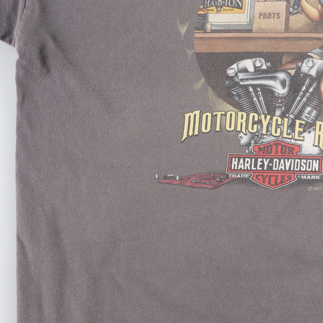 Harley-Davidson Hanes Motorcycle Bike T-shirt Men's XXL / eaa490718