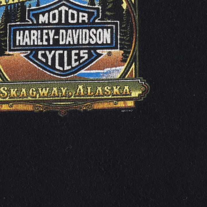 00s~ Harley-Davidson Back Print Motorcycle Bike T-shirt Men's XL size /eaa490723