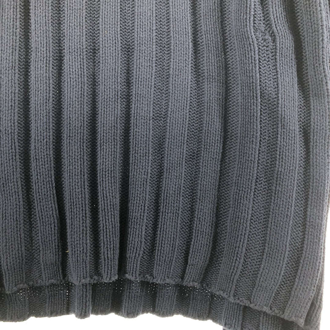 90'S GAP Old Gap Ribbed Turtleneck Cotton Knit Sweater Men's L Size Vintage /eaa490752