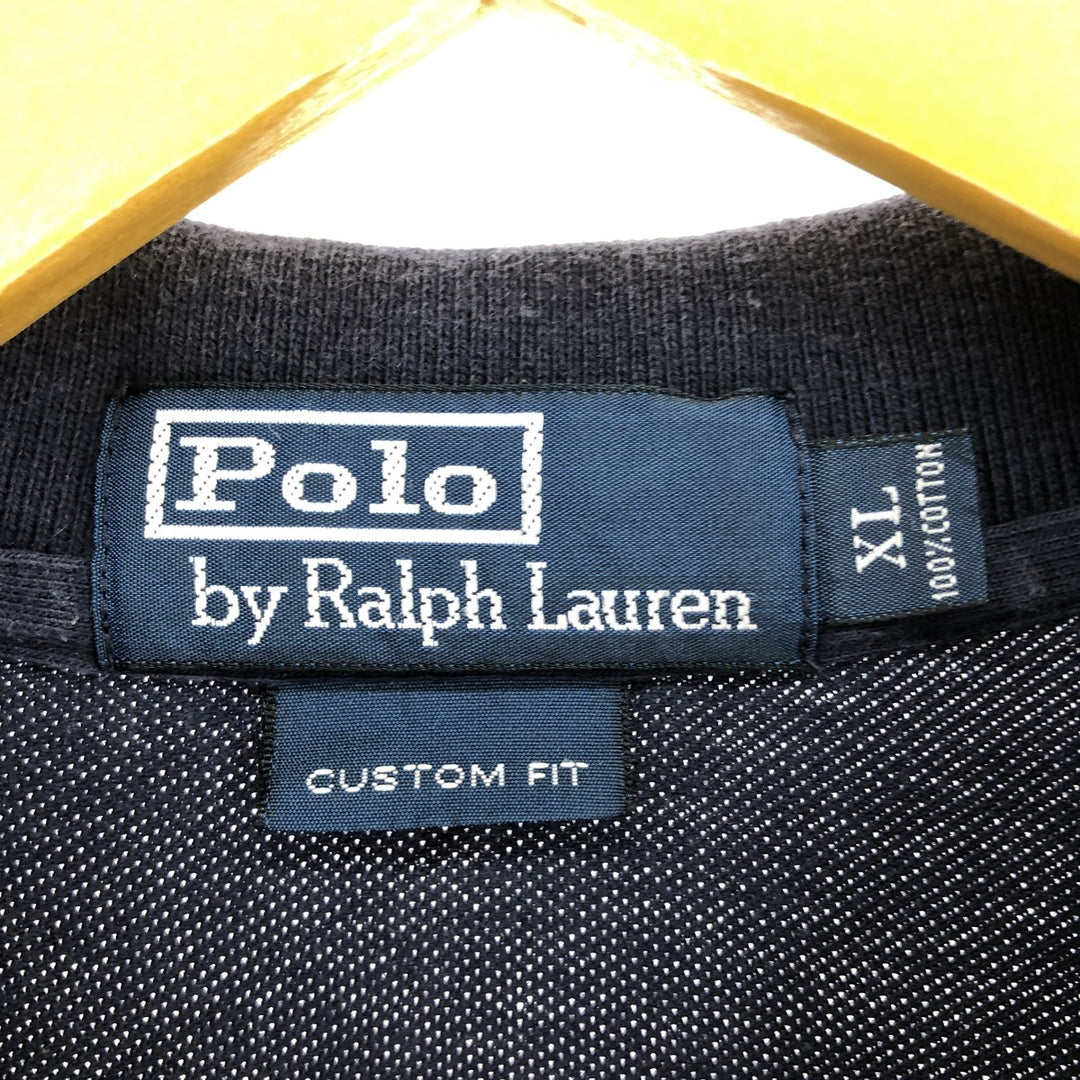 Ralph Lauren POLO by Ralph Lauren CUSTOM FIT long sleeve polo shirt, men's XL equivalent /eaa490760