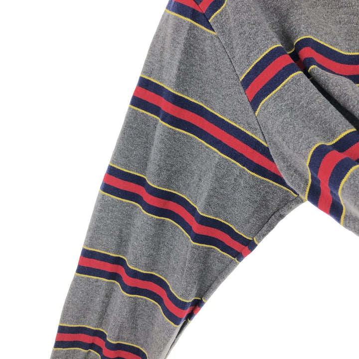 90'S Ralph Lauren POLO by Ralph Lauren long sleeve striped polo shirt made in USA men's size L vintage /eaa490771