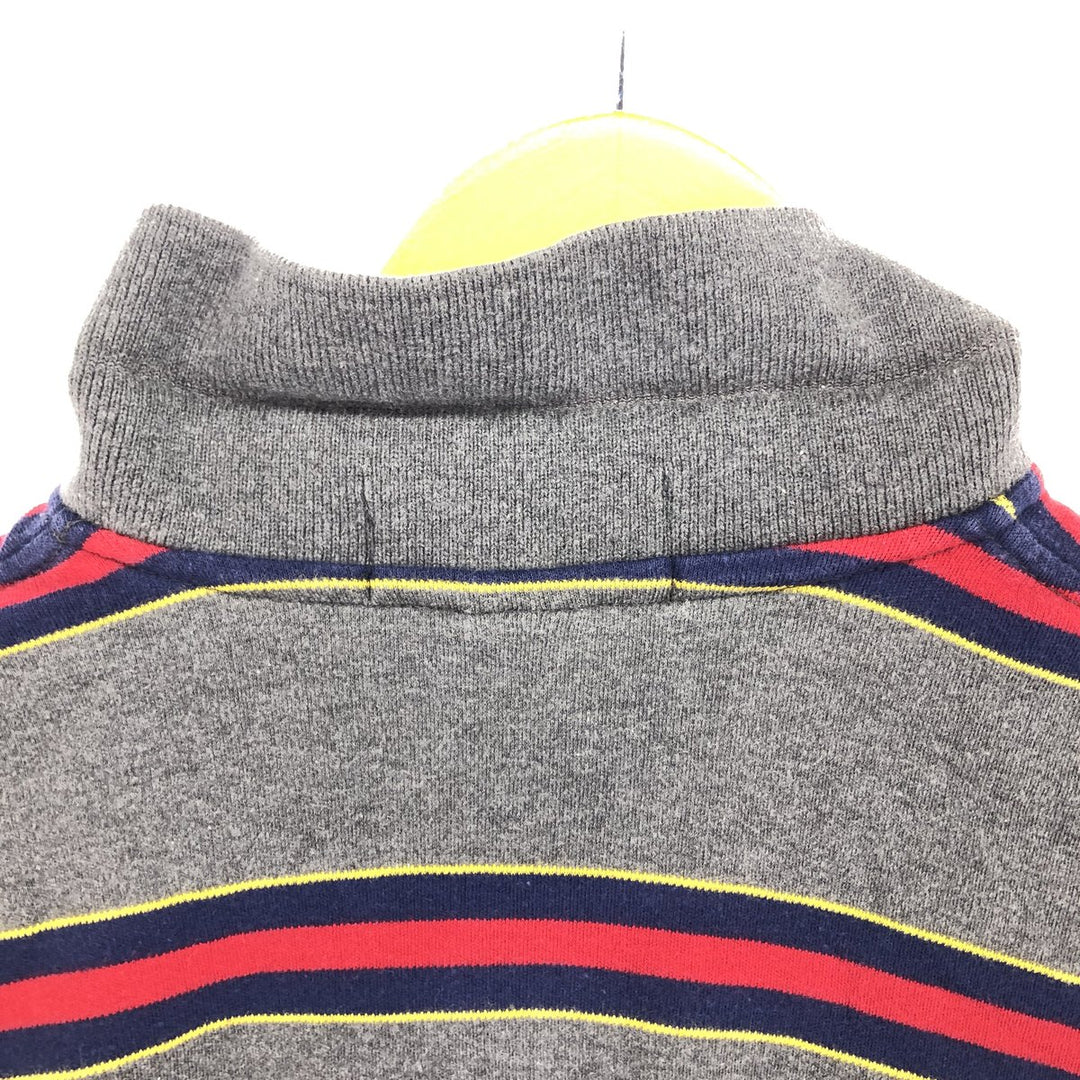 90'S Ralph Lauren POLO by Ralph Lauren long sleeve striped polo shirt made in USA men's size L vintage /eaa490771