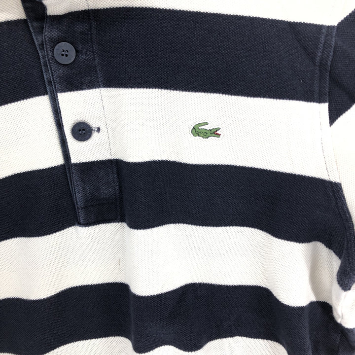 Lacoste LACOSTE Long Sleeve Striped Polo Shirt Men's S Size / eaa490772