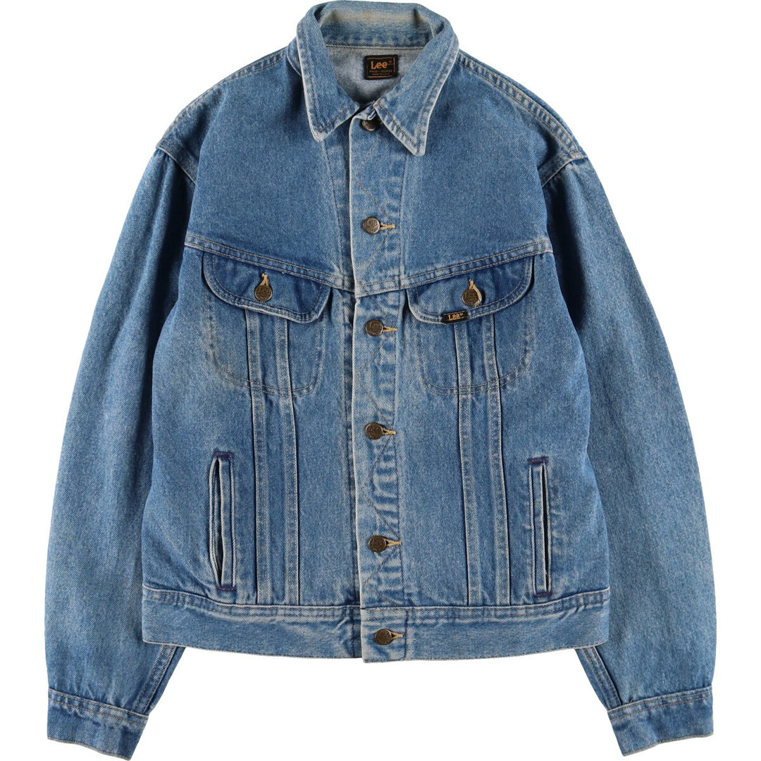 80'S Lee Riders denim jacket with black tag, made in USA, men's size M, vintage /eaa490816