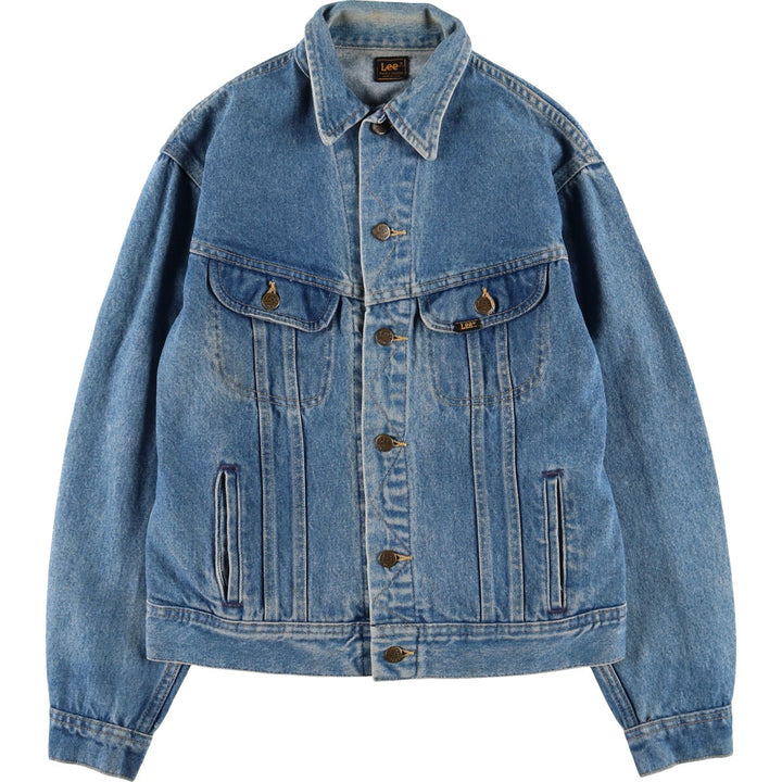 80'S Lee Riders denim jacket with black tag, made in USA, men's size M, vintage /eaa490816