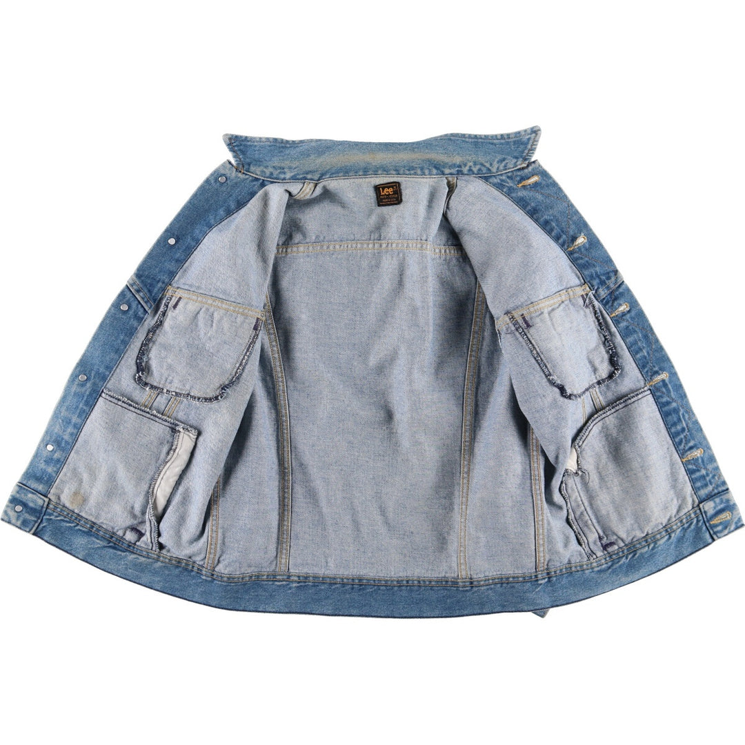 80'S Lee Riders denim jacket with black tag, made in USA, men's size M, vintage /eaa490816