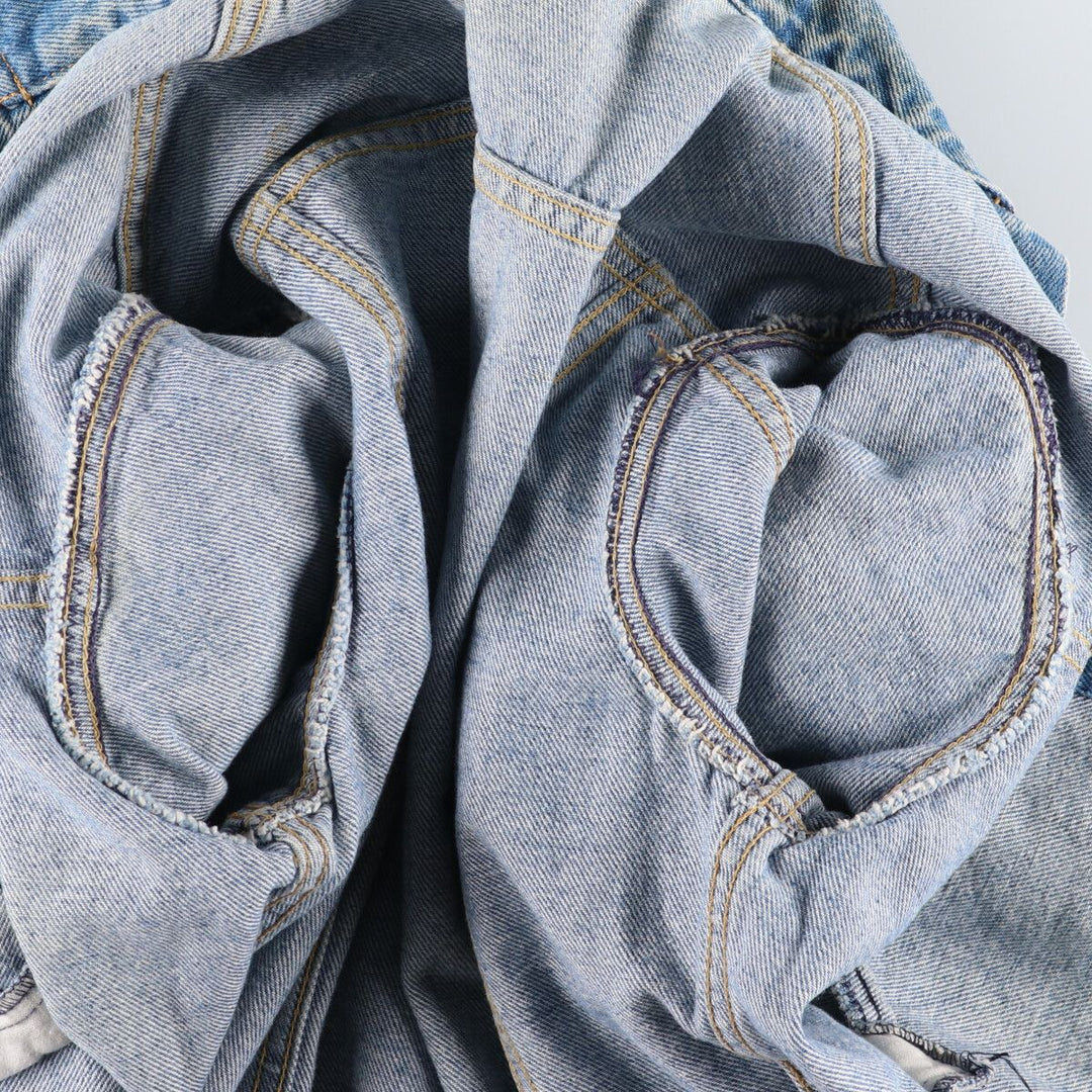 80'S Lee Riders denim jacket with black tag, made in USA, men's size M, vintage /eaa490816