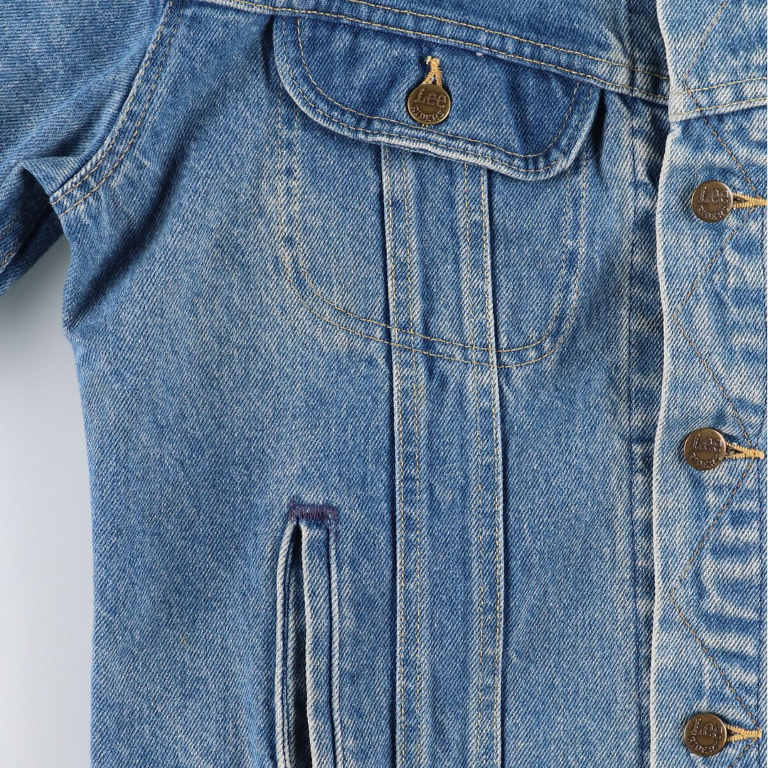 80'S Lee Riders denim jacket with black tag, made in USA, men's size M, vintage /eaa490816