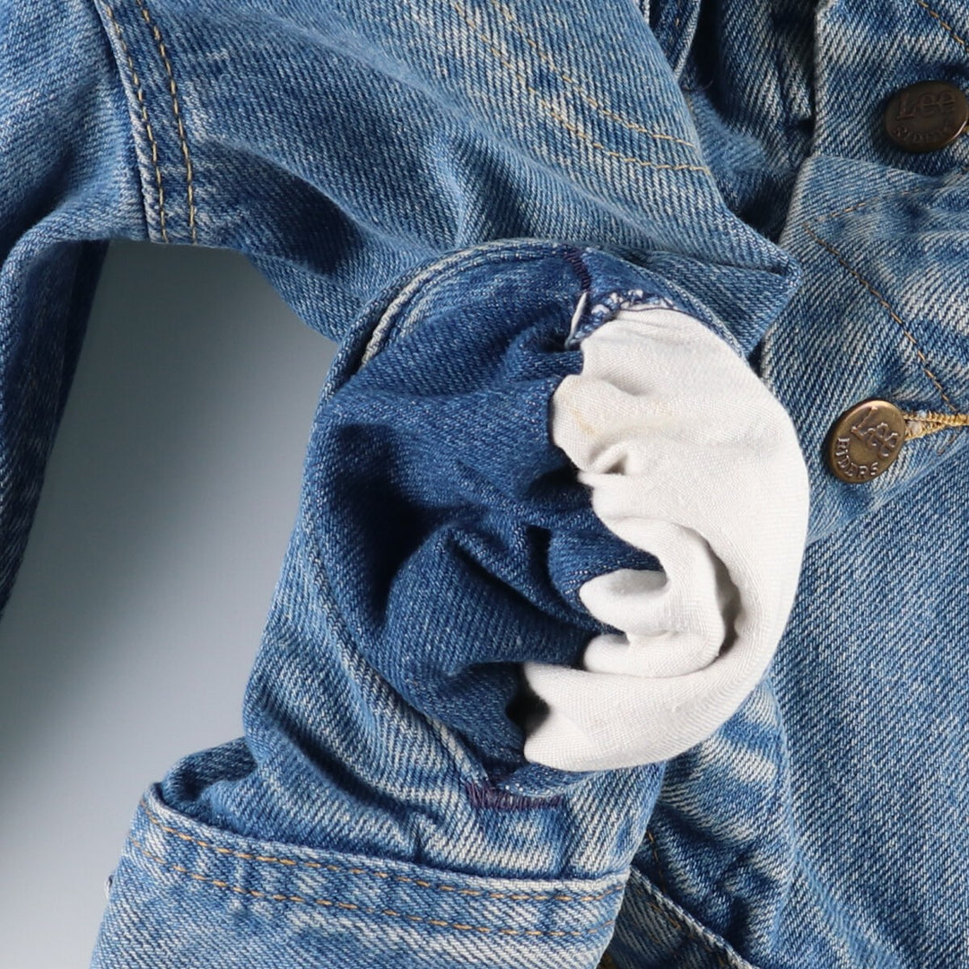 80'S Lee Riders denim jacket with black tag, made in USA, men's size M, vintage /eaa490816