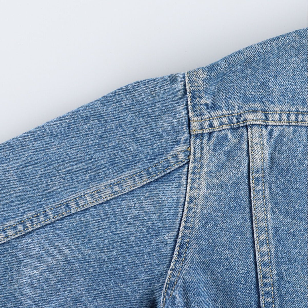 80'S Lee Riders denim jacket with black tag, made in USA, men's size M, vintage /eaa490816