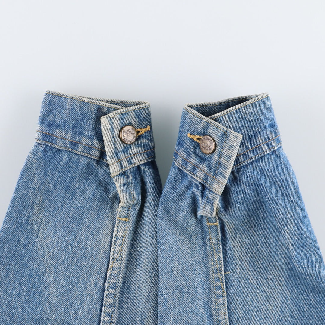 80'S Lee Riders denim jacket with black tag, made in USA, men's size M, vintage /eaa490816