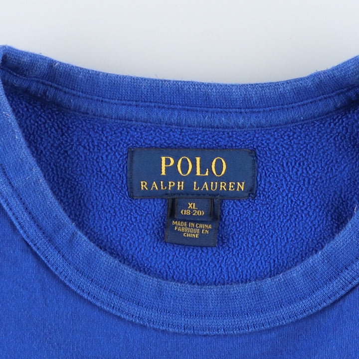 Ralph Lauren POLO RALPH LAUREN One-point logo sweatshirt, sweatshirt, women's XL size / eaa490826