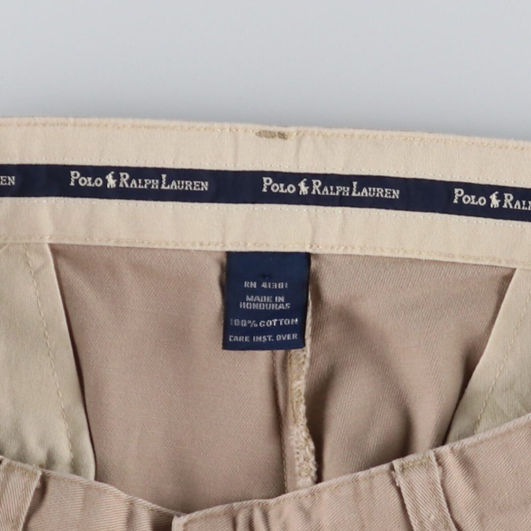 Ralph Lauren POLO RALPH LAUREN Two-pleat chino pants for men, size W31 / eaa490912