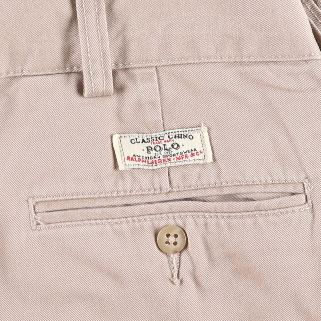 Ralph Lauren POLO by Ralph Lauren Two-pleat Chino Pants for Men, W34 equivalent / eaa490922