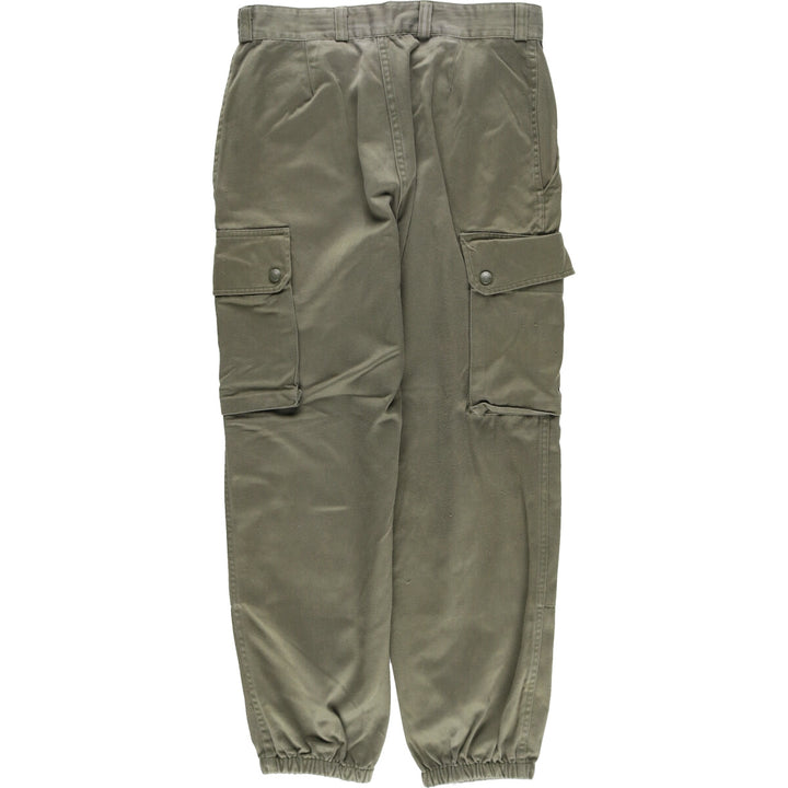 Double-knee military cargo pants, men's size W31 unclear Khaki type Vintage Second Hand