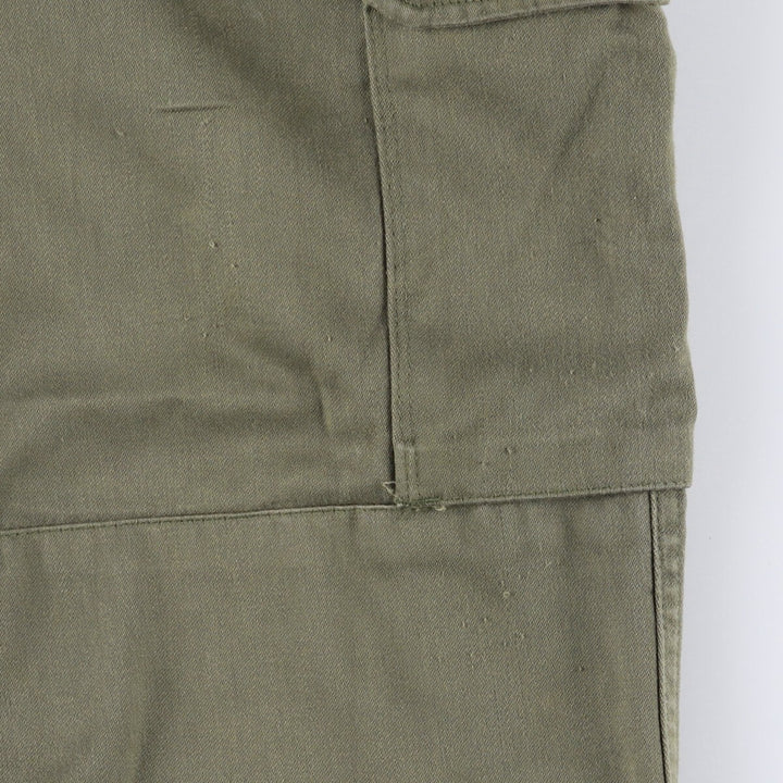 Double-knee military cargo pants, men's size W31 unclear Khaki type Vintage Second Hand