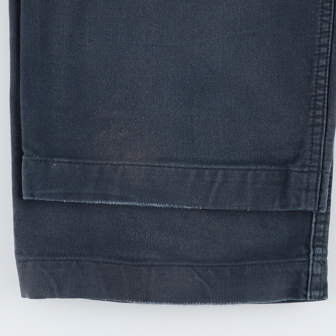 Genuine German Military Cargo Pants, Combat Pants, Size 26, Men's, W37 cotton navy blue type Vintage Second Hand