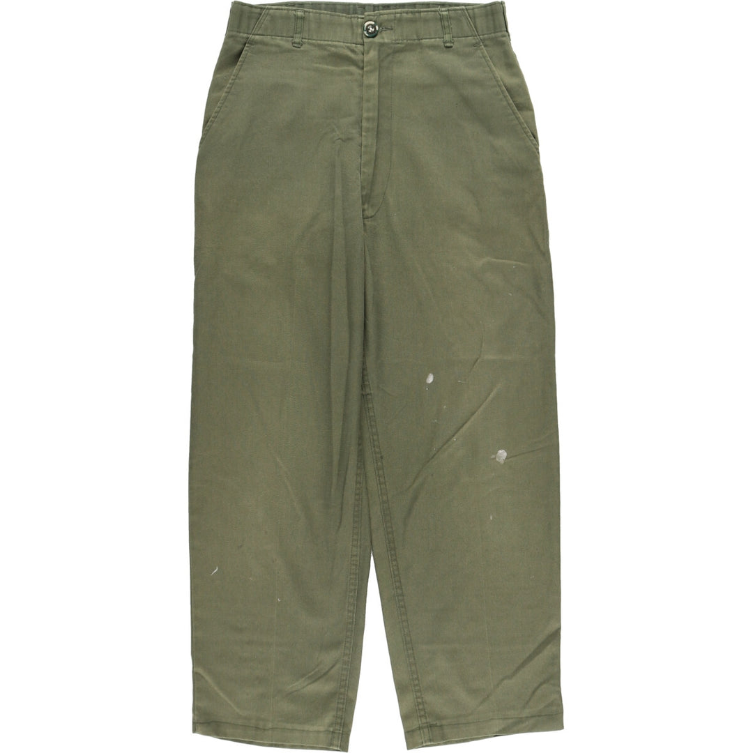 80'S US military genuine military pants made in USA 32x33 men's w32 equivalent vintage /eaa490951