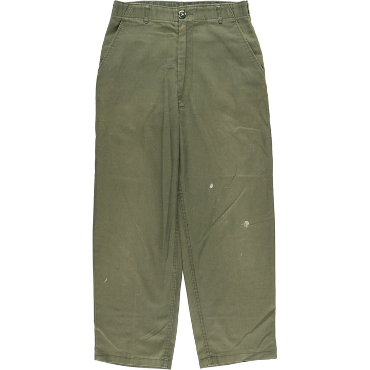 80'S US military genuine military pants made in USA 32x33 men's w32 equivalent vintage /eaa490951