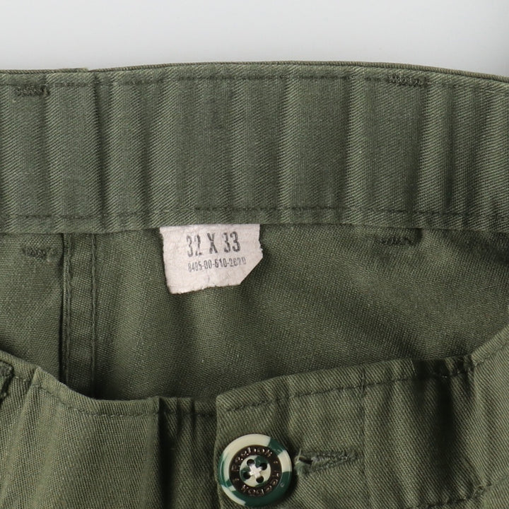 80'S US military genuine military pants made in USA 32x33 men's w32 equivalent vintage /eaa490951