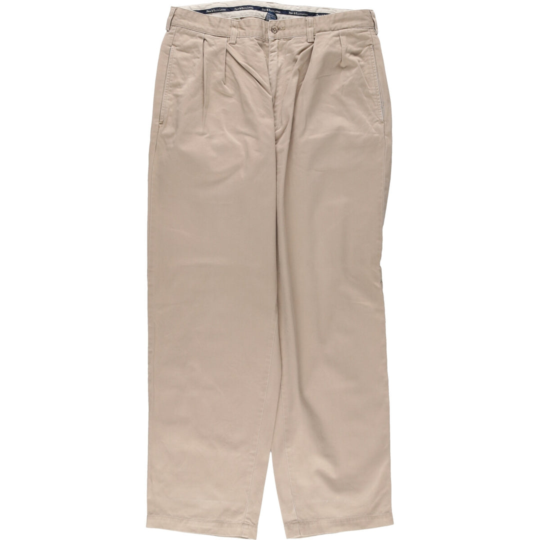Ralph Lauren POLO RALPH LAUREN Two-pleat chino pants for men, size W33 / eaa491048