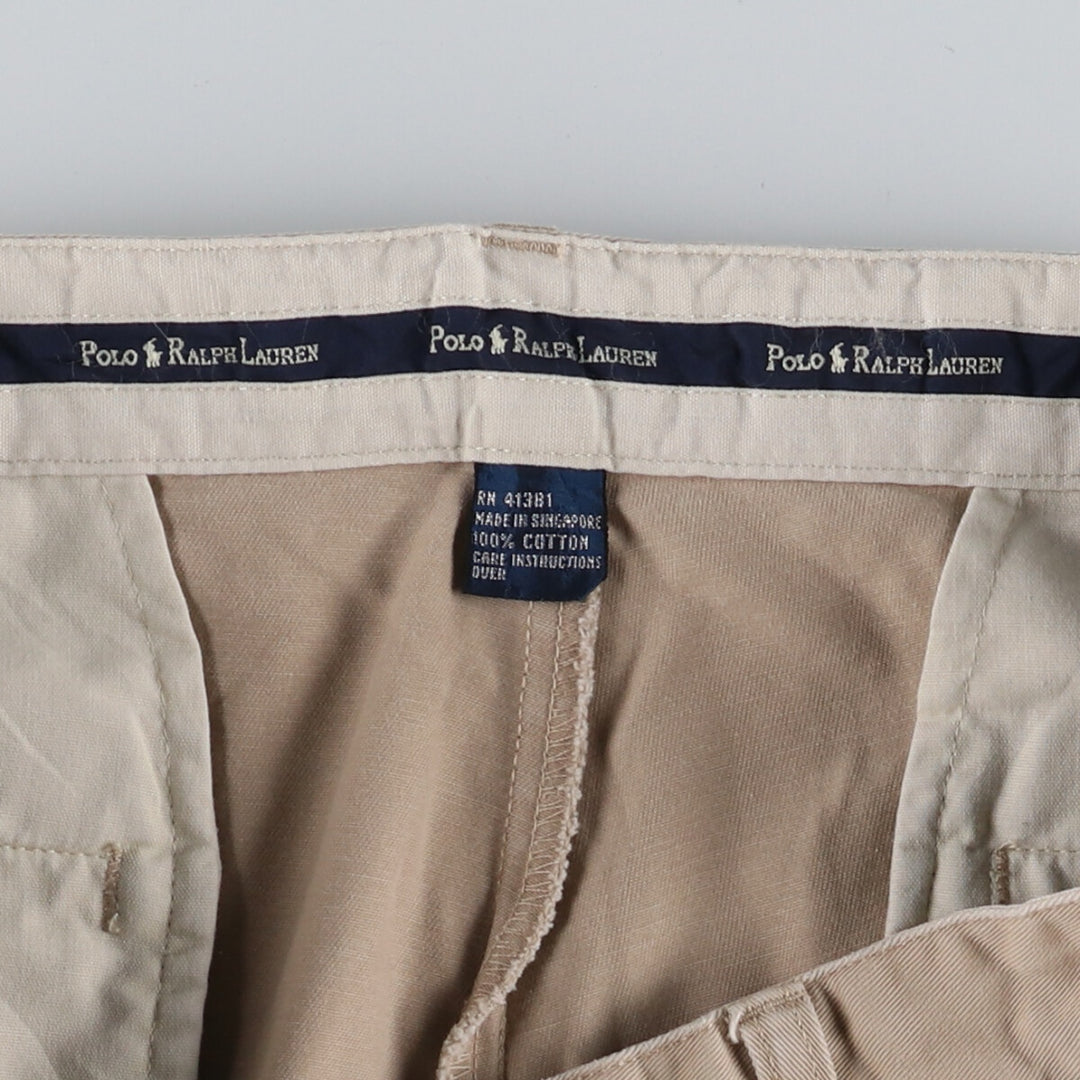 Ralph Lauren POLO RALPH LAUREN Two-pleat chino pants for men, size W33 / eaa491048