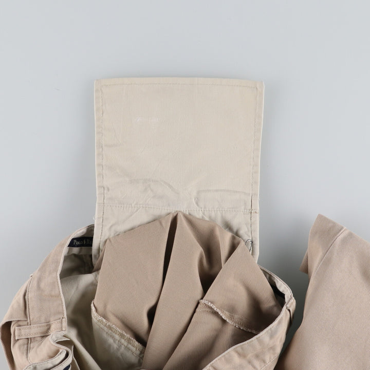 Ralph Lauren POLO RALPH LAUREN Two-pleat chino pants for men, size W33 / eaa491048