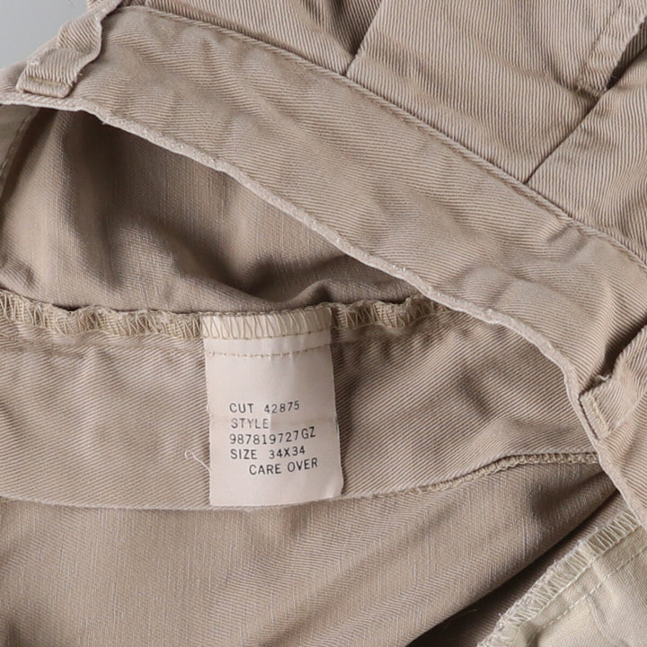 90'S Ralph Lauren POLO RALPH LAUREN Two-pleat Chino Pants Made in USA Men's W34 Vintage / eaa491053