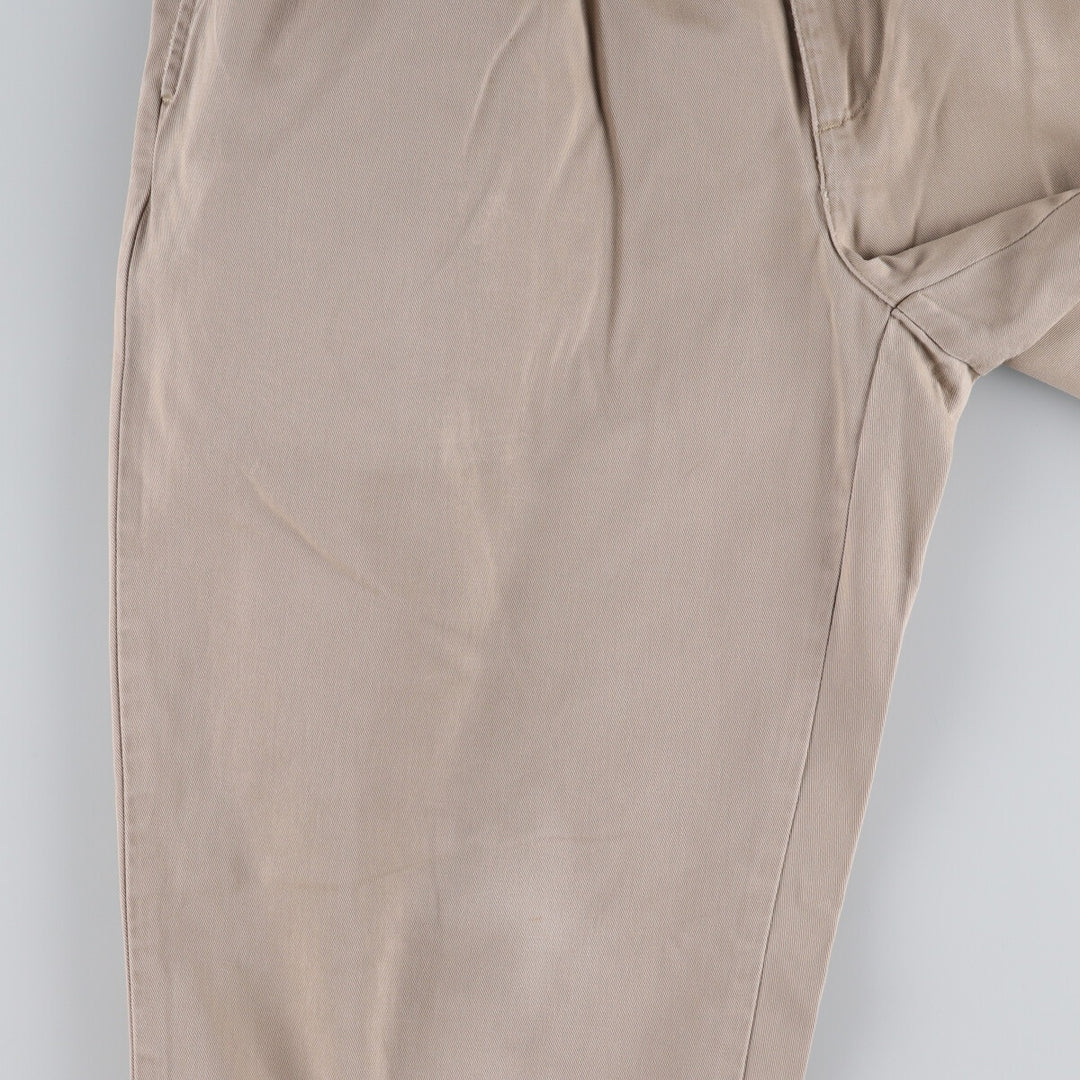 90'S Ralph Lauren POLO RALPH LAUREN Two-pleat Chino Pants Made in USA Men's W34 Vintage / eaa491053
