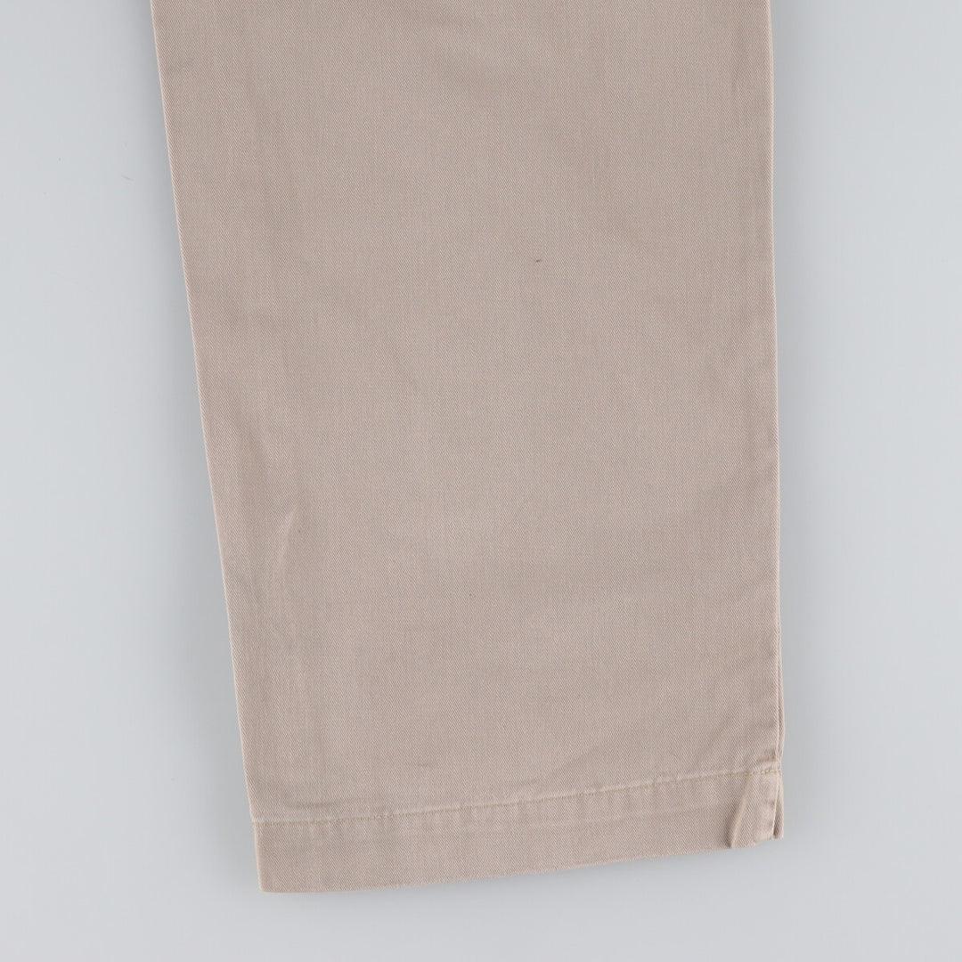 90'S Ralph Lauren POLO RALPH LAUREN Two-pleat Chino Pants Made in USA Men's W34 Vintage / eaa491053