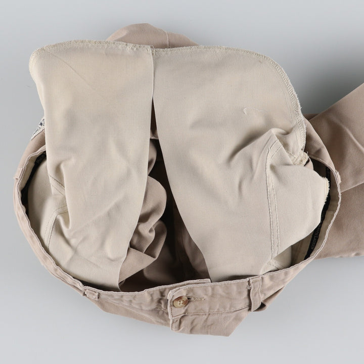 90'S Ralph Lauren POLO RALPH LAUREN Two-pleat Chino Pants Made in USA Men's W34 Vintage / eaa491053