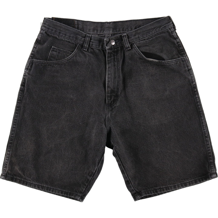 Wrangler Black Denim Shorts Shorts Men's W31 equivalent / eaa491101