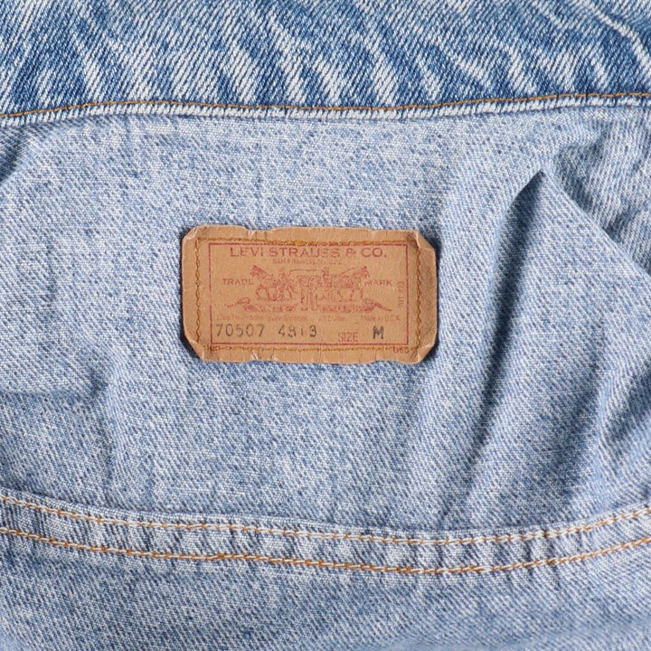 90'S Levi's 70507-4813 denim jacket, denim jacket, made in USA, men's size M, vintage /eaa491109