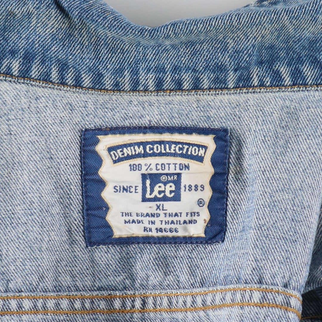 Lee DENIM COLLECTION denim jacket G-jacket Men's XL equivalent /eaa491115