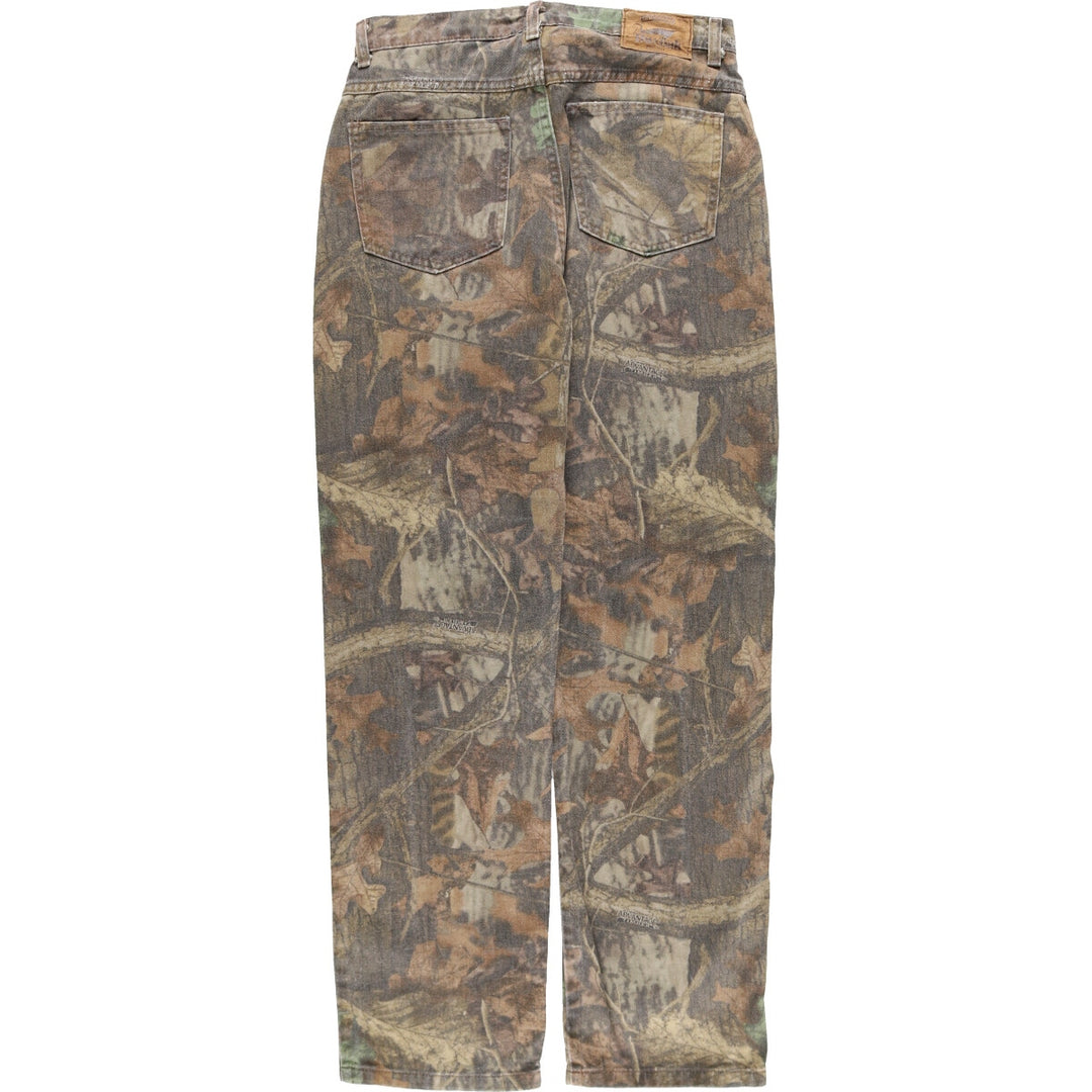 Duxbak Camouflage Pattern Real Tree Camo Straight Denim Pants Men's W31 equivalent / eaa491160