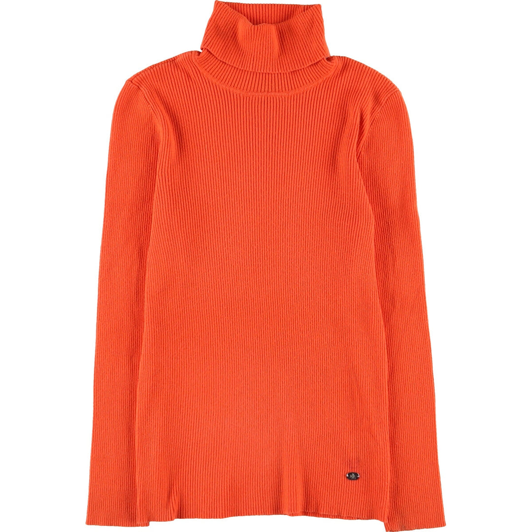Ralph Lauren LAUREN Lauren Turtleneck Cotton Knit Sweater Women's M Size / eaa491187
