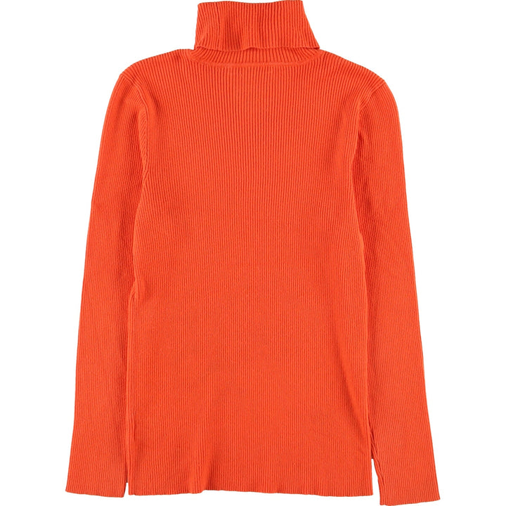 Ralph Lauren LAUREN Lauren Turtleneck Cotton Knit Sweater Women's M Size / eaa491187