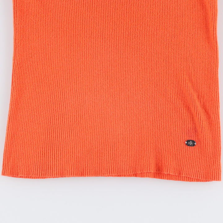 Ralph Lauren LAUREN Lauren Turtleneck Cotton Knit Sweater Women's M Size / eaa491187