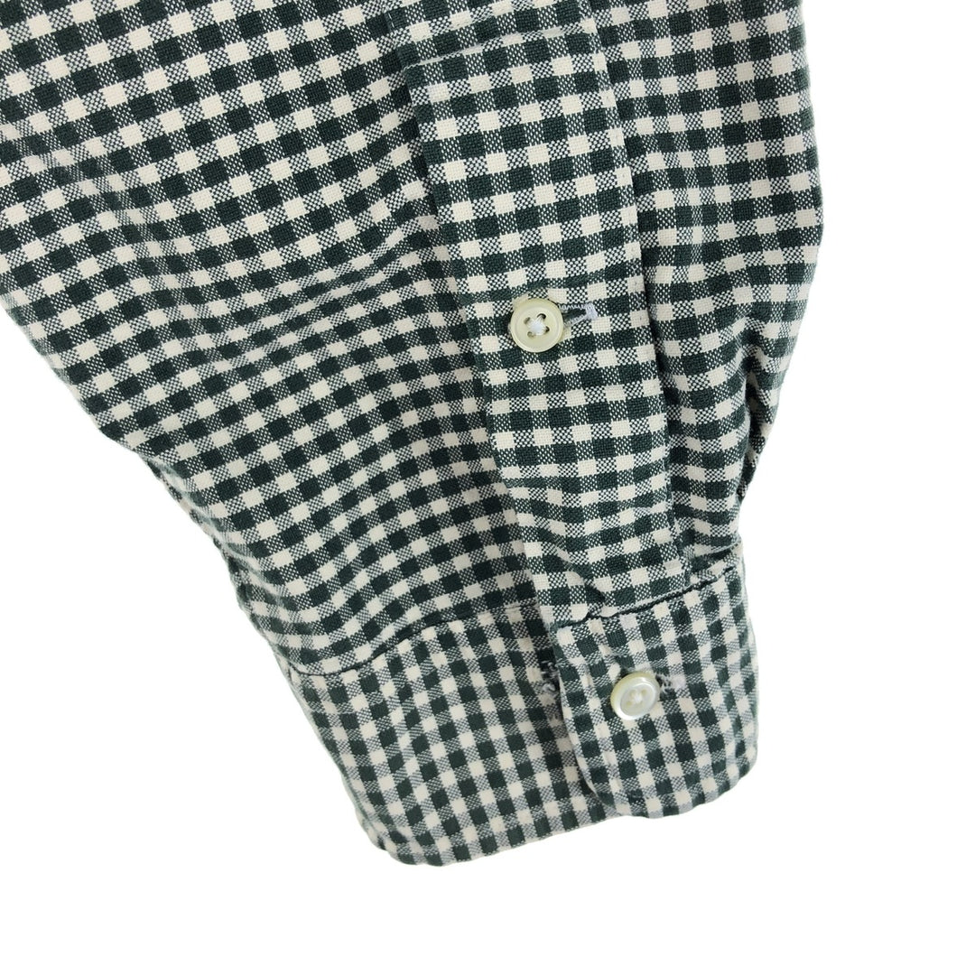 Ralph Lauren CLASSIC FIT Classic Fit Gingham Check Long Sleeve Button Down Check Shirt Men's XL /eaa491205