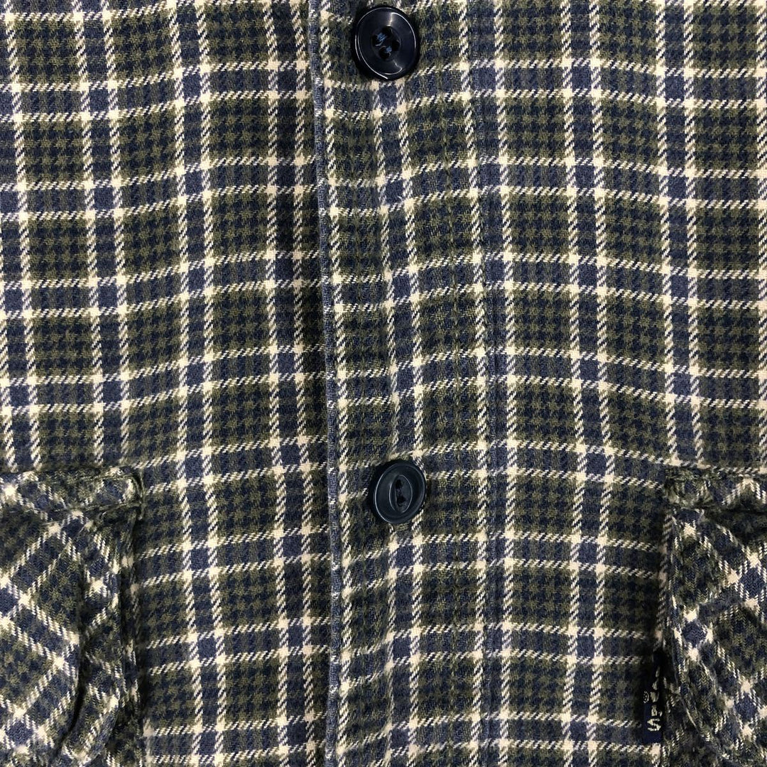 90'S Levi's Long Sleeve Light Flannel Check Shirt Men's M /eaa491247