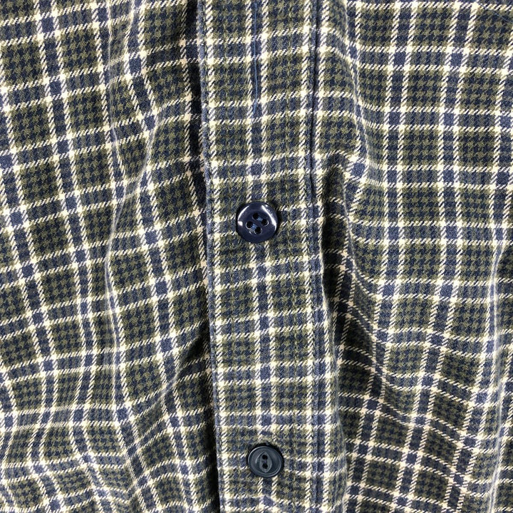 90'S Levi's Long Sleeve Light Flannel Check Shirt Men's M /eaa491247