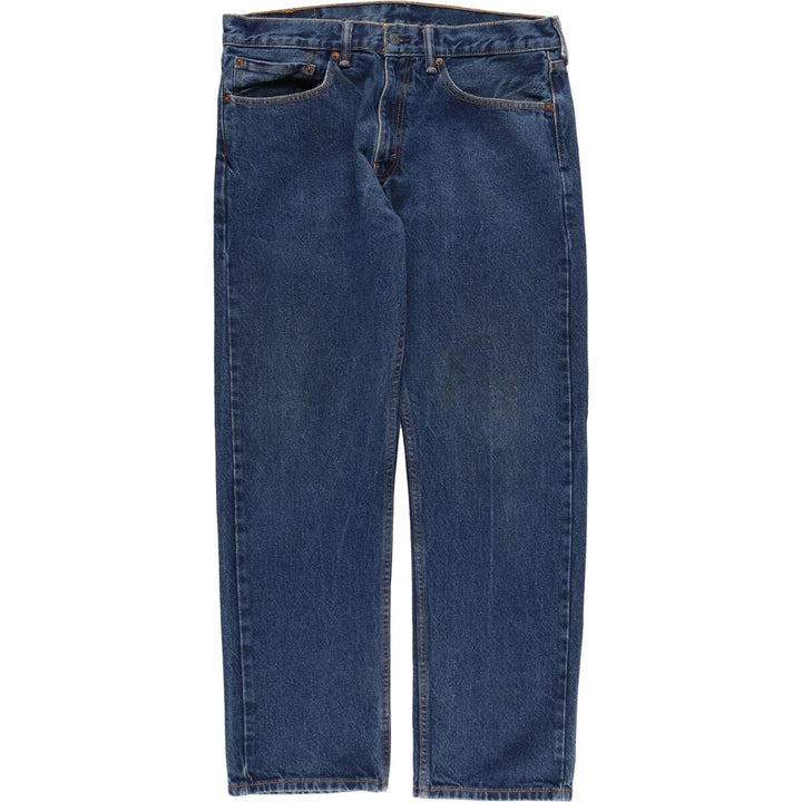 Levi's 505 STRAIGHT FIT tapered denim pants for men, equivalent to w35 / eaa491350