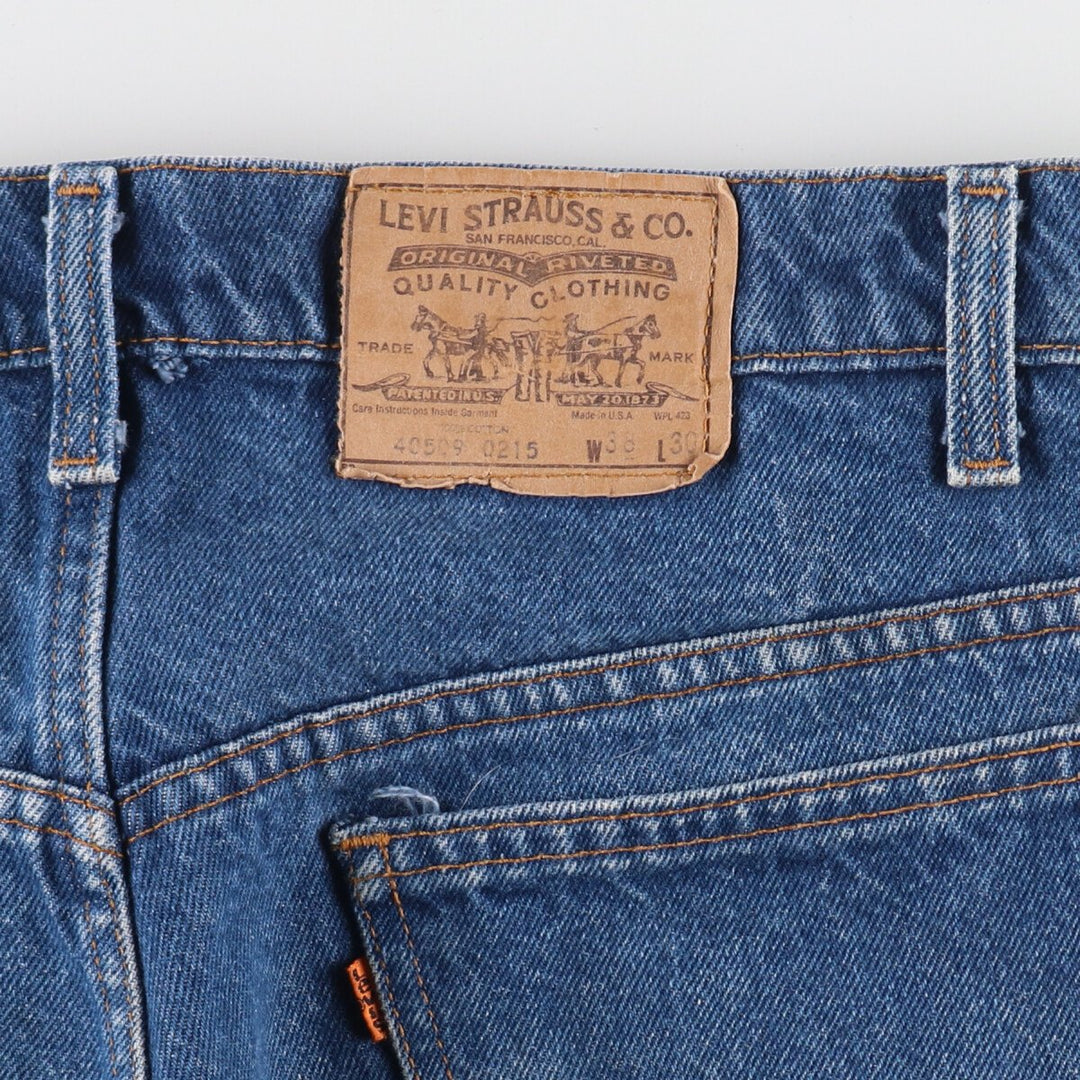 90'S Levi's 40509 0215 Orange Tab Straight Denim Pants Made in USA Men's W38 Vintage /eaa491361