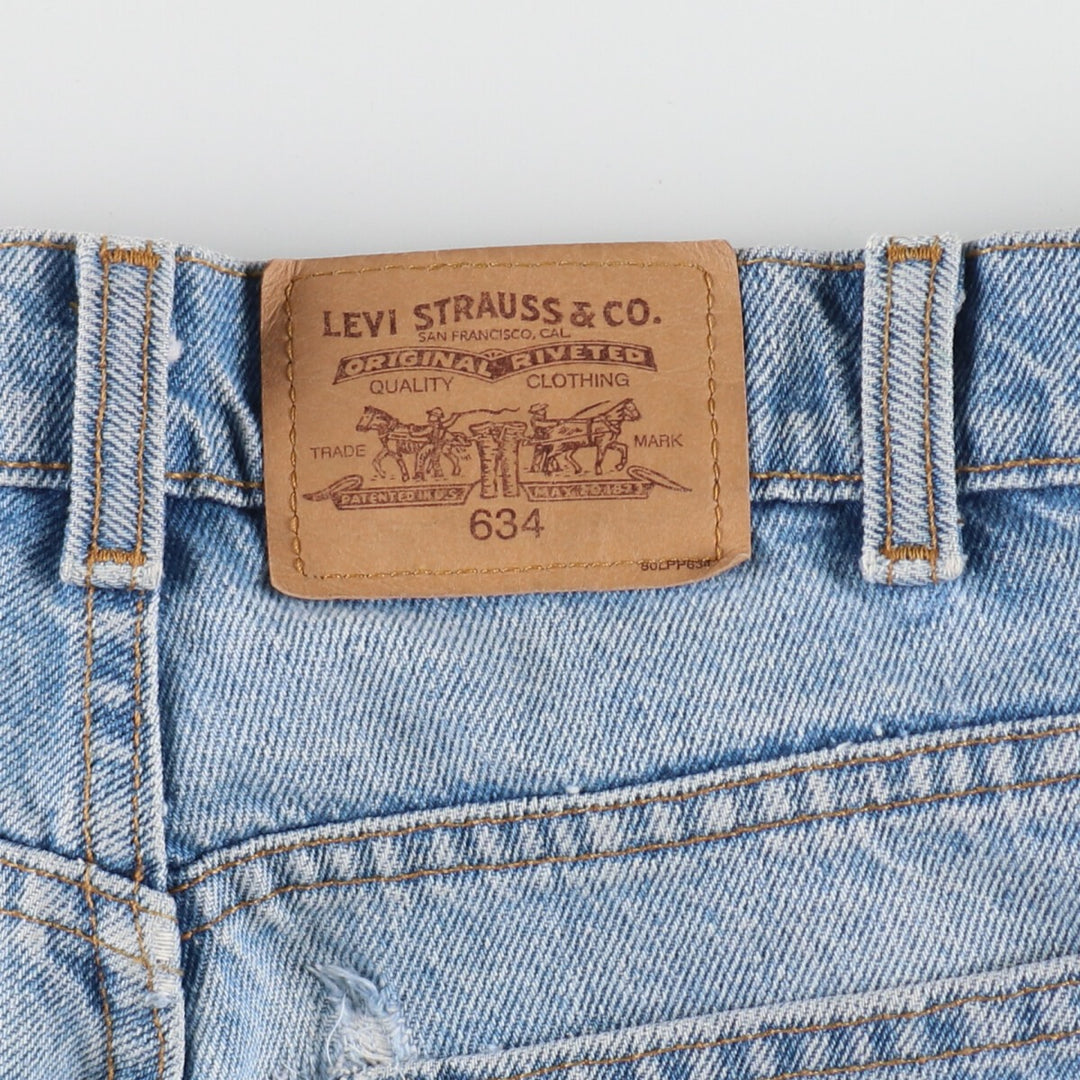 ~00'S Levi's 634 Orange Tab Tapered Denim Pants Made in Canada Men's W32 equivalent / eaa491362