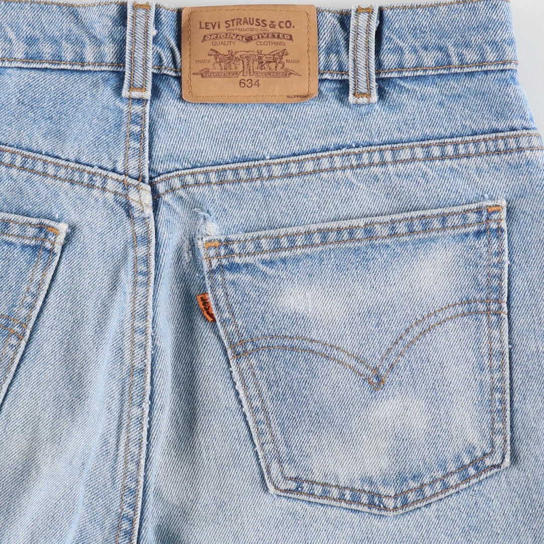 ~00'S Levi's 634 Orange Tab Tapered Denim Pants Made in Canada Men's W32 equivalent / eaa491362