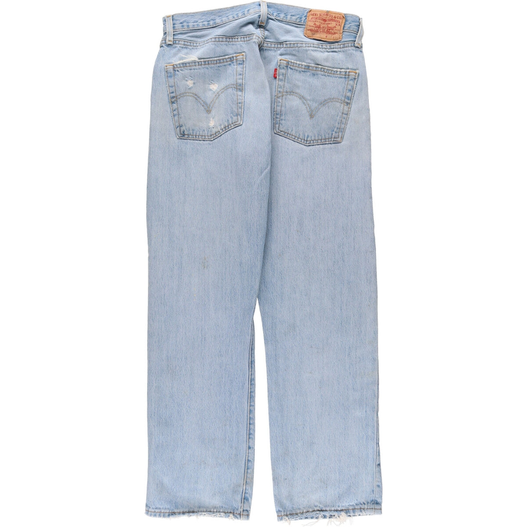 Levi's 501 straight denim pants for men, equivalent to W32 / eaa491374